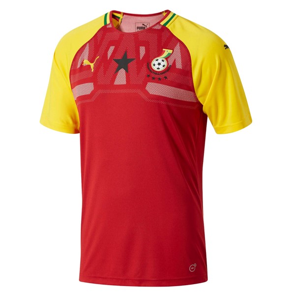 Maillot Football Ghana Domicile 2018 Rouge